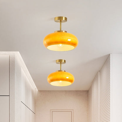 Vintage Glas Hanglamp