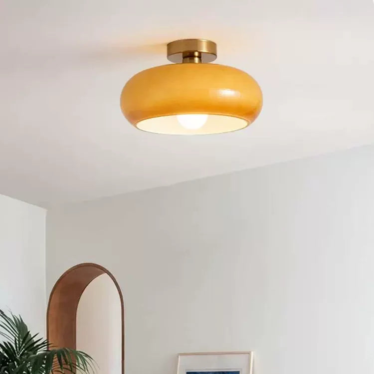 Vintage Glas Hanglamp