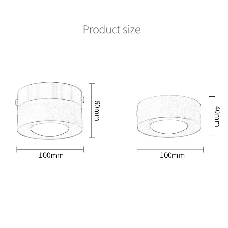 Ronde LED Plafondlamp – Moderne Verlichting met Warme Uitstraling