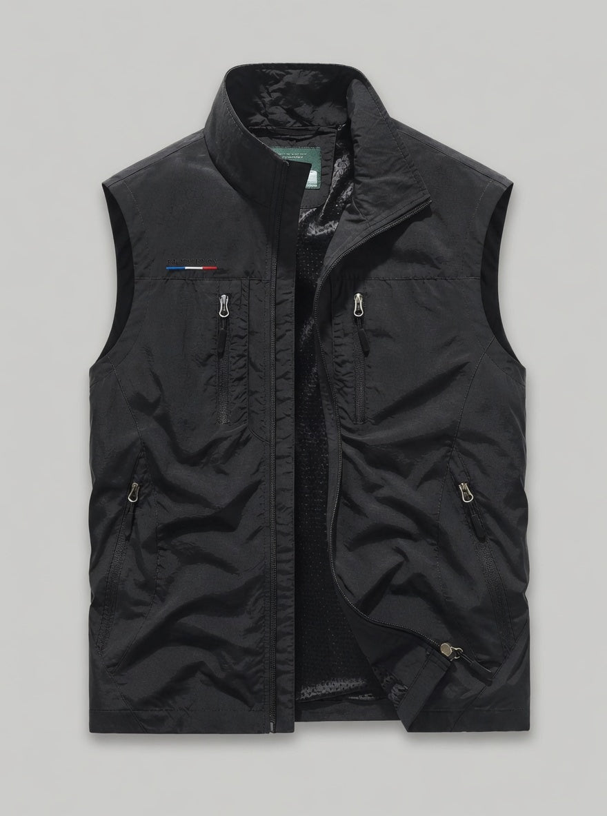 Ravento heren bodywarmer met zakken outdoor mouwloos vest