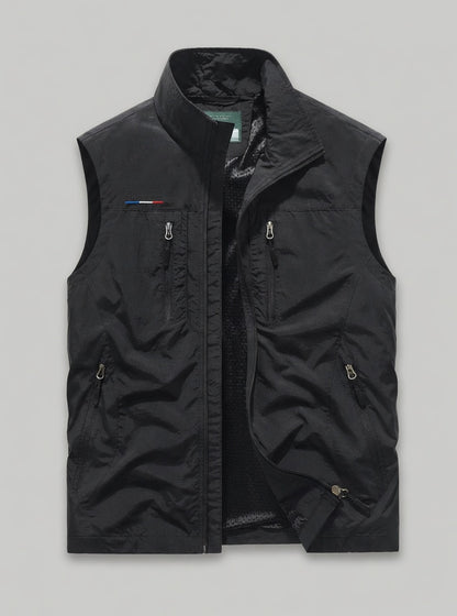 Ravento heren bodywarmer met zakken outdoor mouwloos vest