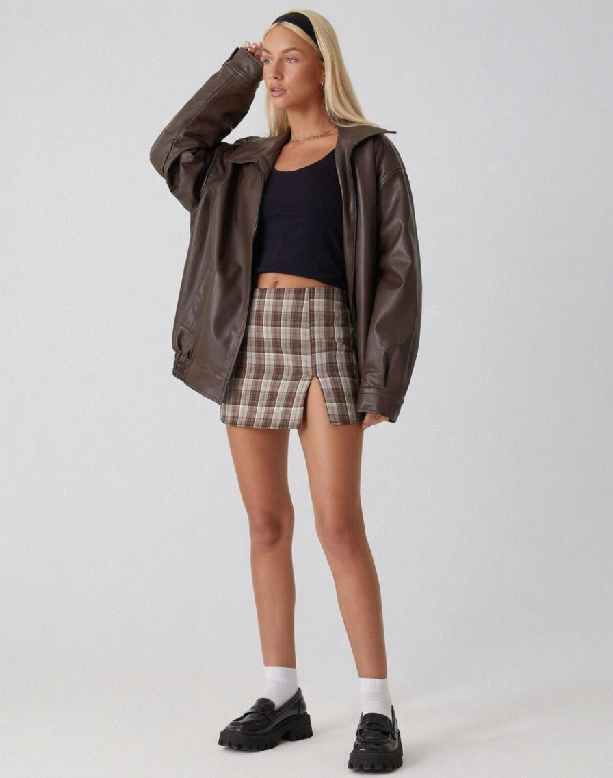 Oversized Kunstleren Damesjas Casual Warm Herfst Winter