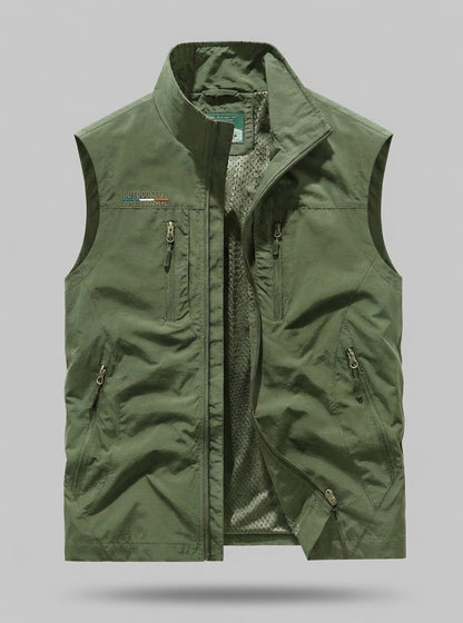 Ravento heren bodywarmer met zakken outdoor mouwloos vest