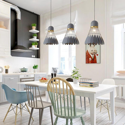 Veerle Hanglamp – Industriële 1-Lichts Hanglamp met Geometrisch Ontwerp
