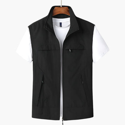 Heren Vest Moderne Casual Stijl Functioneel Zonder Mouwen – Perfect voor Laag-over-Laag en Vrije Tijd