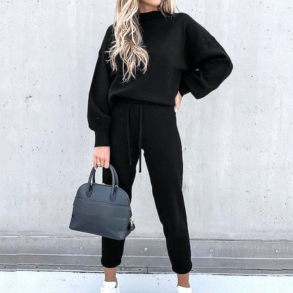 CozyLuxe Dames Huispak Set – Comfortabele Tweedelige Lounge Outfit
