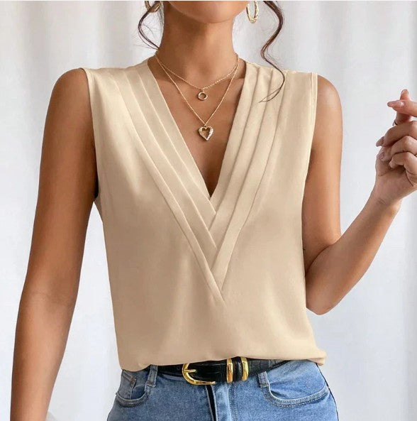LuchtLinie Dames Top Lichtgewicht Comfortabele Zomerblouse Elegant