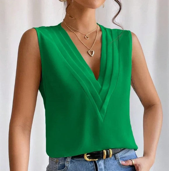 LuchtLinie Dames Top Lichtgewicht Comfortabele Zomerblouse Elegant