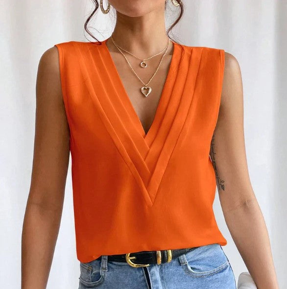 LuchtLinie Dames Top Lichtgewicht Comfortabele Zomerblouse Elegant