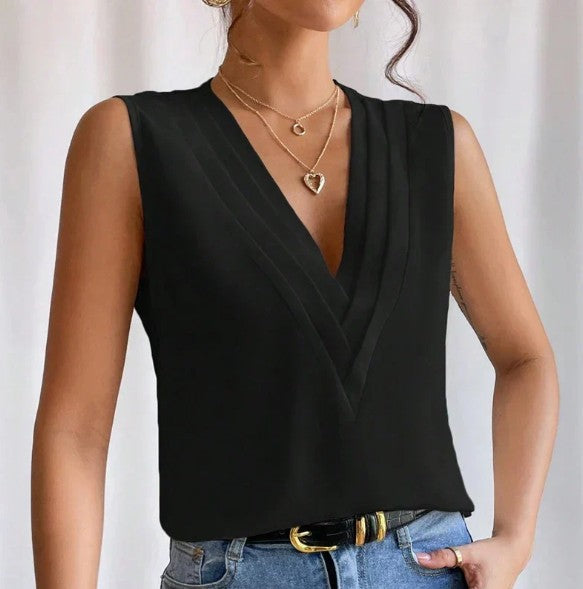 LuchtLinie Dames Top Lichtgewicht Comfortabele Zomerblouse Elegant